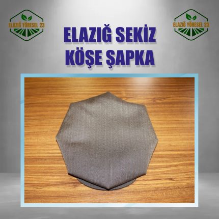 Elazığ Erkeklerinin Taktıkları Sekiz Köşe Şapka