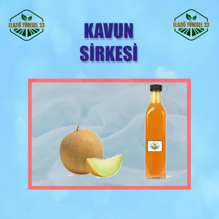 EV YAPIMI DOĞAL KAVUN SİRKESİ 1 Litre