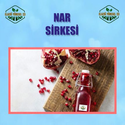 EV YAPIMI DOĞAL NAR SİRKESİ 1 Litre