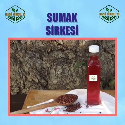 EV YAPIMI DOĞAL SUMAK SİRKESİ 1 Litre